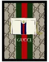 Fairchild Paris Gucci Bag Framed Print In Black