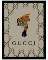 Fairchild Paris Gucci Tiger Framed Print In Black