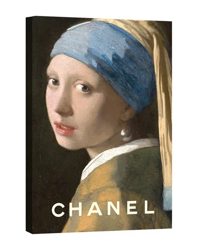 Fairchild Paris Jan Vermeer's Girl With Pearl Earring A La Chanel Wall Art