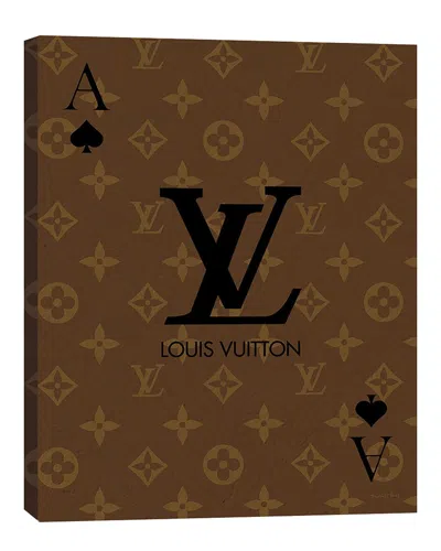 Fairchild Paris Louis Vuitton Playing Card Ace Of Spades Couture Wall Art