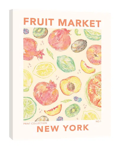 Fairchild Paris New York Fruit Market By Kristie Millan Wall Art