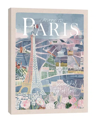 Fairchild Paris Paris Travel Poster By Kristie Millan Wall Art