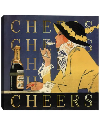 Fairchild Paris Vintage Champagne Poster - Cheers (circa 1914) By Kristie Millan Wall Art