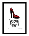 Fairchild Paris Yves Saint Laurent Shoe Wall Art