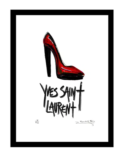 Fairchild Paris Yves Saint Laurent Shoe Wall Art