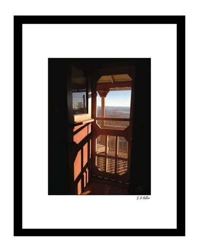 FAIRCHILD VIEW THROUGH A SCREEN DOOR WALL ART BY STEVEN A. HELLER