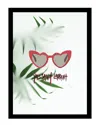 Fairchild Paris Venice Beach Collections Ysl Heart Sunglasses Framed Print Wall Art
