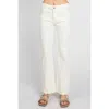 Faire Venice Straight Leg Jeans In Creamy White In Multi