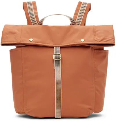 Fairechild Kids Orange Waterproof Mountain Backpack In Clay