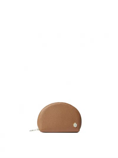 Fairfax & Favor Women's Chiltern Coin Purse In Tan Leather In Brown