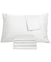 FAIRFIELD SQUARE COLLECTION BROOKLINE 1400 THREAD COUNT 6 PC. SHEET SET, QUEEN, CREATED FOR MACY'S