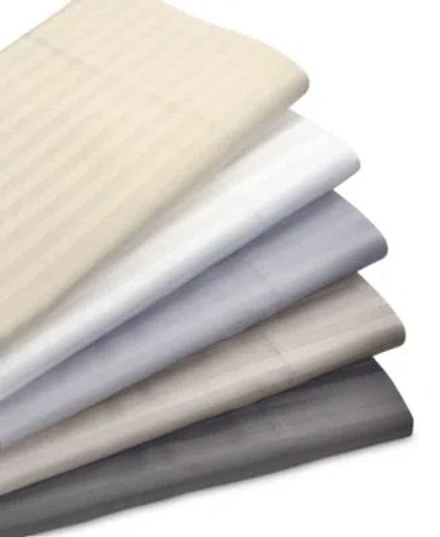 Fairfield Square Collection Brookline Woven Stripe 1400 Thread Count Sheet Sets In White