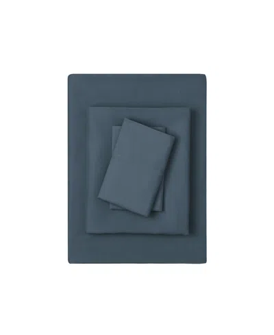 Fairfield Square Collection Microfiber Extra Deep 6-pc. Sheet Set, Full Clone In Navy