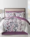 Fairfield Square Collection Monica 8 Pc. Comforter Sets, Exclusively At Macy's In Purple
