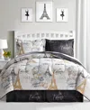 Fairfield Square Collection Paris Gold Reversible 8 Pc. Comforter Sets, Exclusively At Macy's
