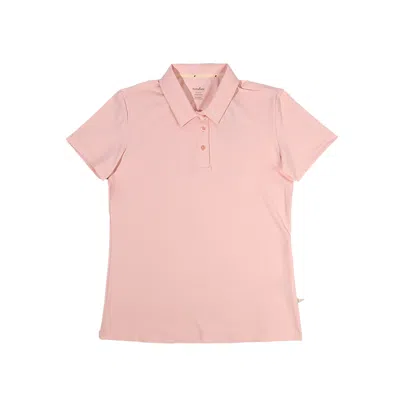 Fairmonde Women's Pink / Purple Revive Polo - Powder Blush In Pink/purple