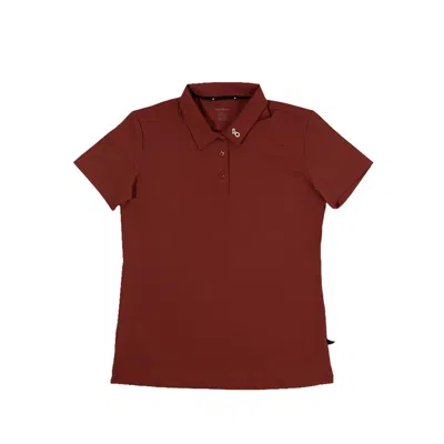 Fairmonde Women's Red Revive Polo - Spiced Apple