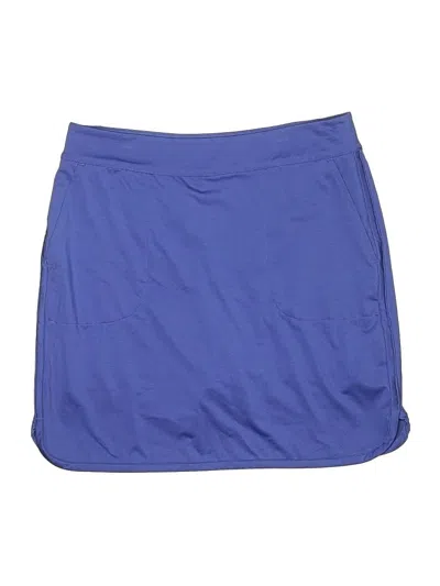 Pre-owned Fairway & Greene Active Skort In Blue