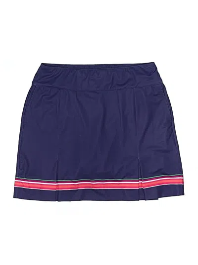 Pre-owned Fairway & Greene Active Skort In Blue