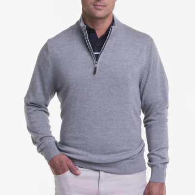 Fairway & Greene Baruffa Merino Wool Sweater In Grey In Gray