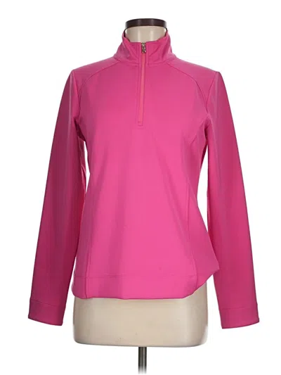 Pre-owned Fairway & Greene Fleece Jacket In Pink