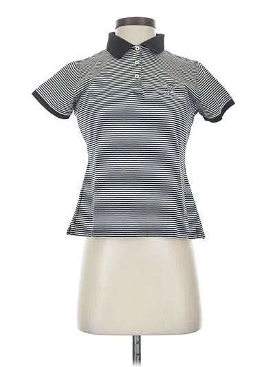 Pre-owned Fairway & Greene Short Sleeve Polo Shirt In Black