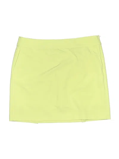 Pre-owned Fairway & Greene Skort In Green