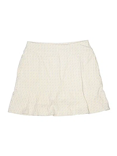 Pre-owned Fairway & Greene Skort In Ivory