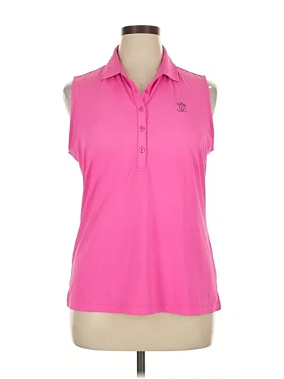 Pre-owned Fairway & Greene Sleeveless Blouse In Pink