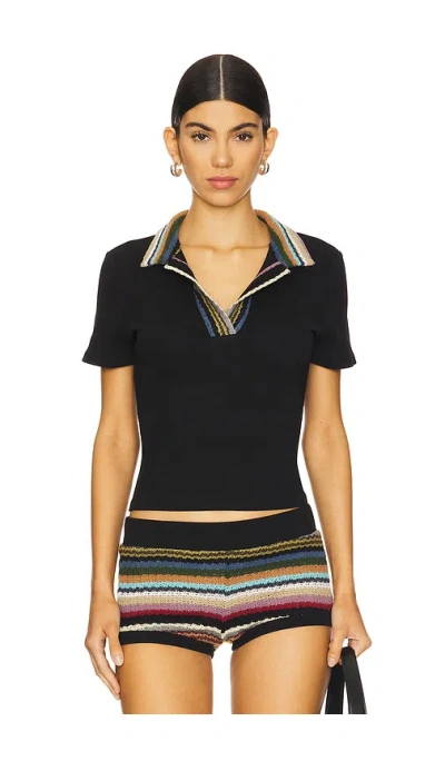 Fait Par Foutch Elliot Polo In Black