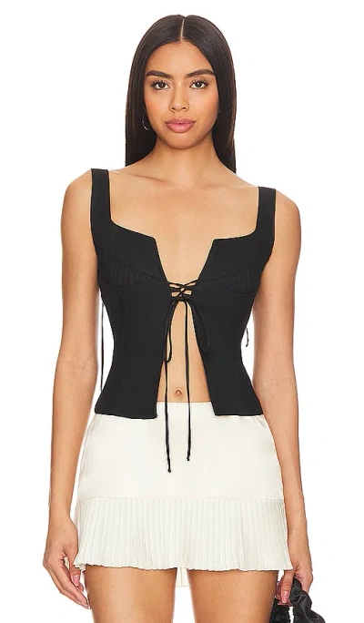Fait Par Foutch Lilly Top In Black