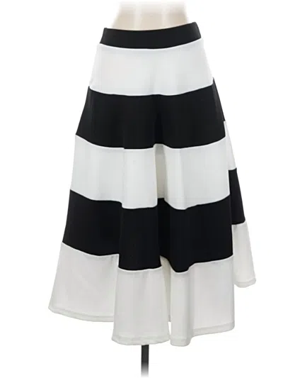 Pre-owned Faith And Joy Casual Skirt In White