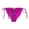 Faith Connection X Kappa Pink Cobra Bikini In Pink