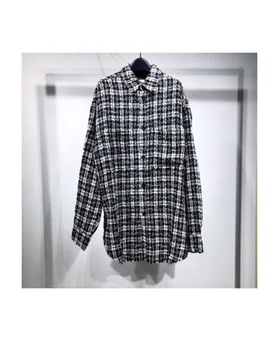 Faith Connexion Black And White Plaid Shirt