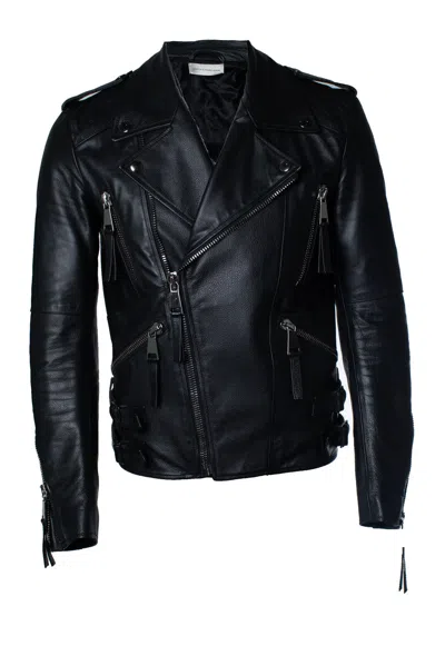 Faith Connexion , Black Leather Jacket