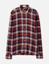 Faith Connexion Checked Shirt In Blue
