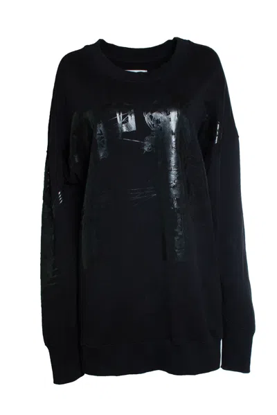 Faith Connexion Faith Conexxion, Black Sweater With Shiny Print