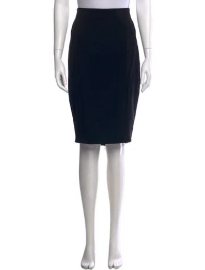 Pre-owned Faith Connexion Knee-length Skirt In Black