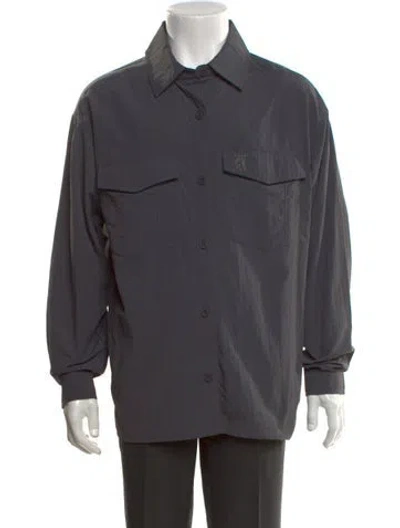 Pre-owned Faith Connexion Long Sleeve Shirt In Grey