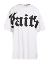 Faith Connexion Man T-shirt White Size Xxs Cotton In White