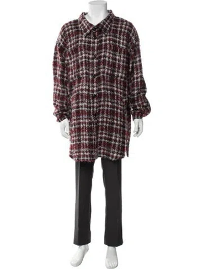 Pre-owned Faith Connexion Plaid Print Jacket