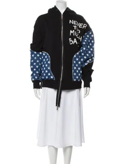 Pre-owned Faith Connexion Printed Evening Jacket In Gray
