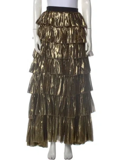 Pre-owned Faith Connexion Silk Long Skirt