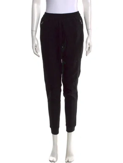Pre-owned Faith Connexion Straight Leg Pants In Black