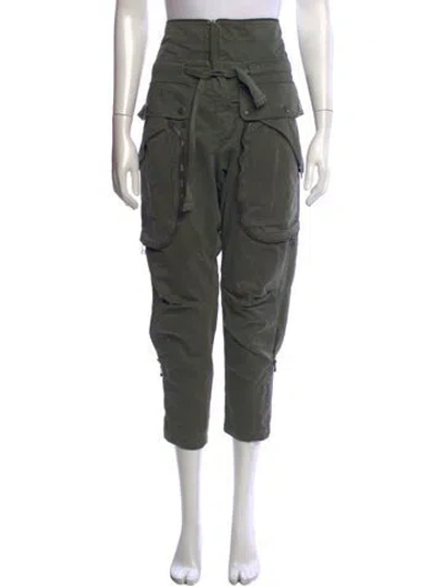 Pre-owned Faith Connexion Straight Leg Pants In Neutrals