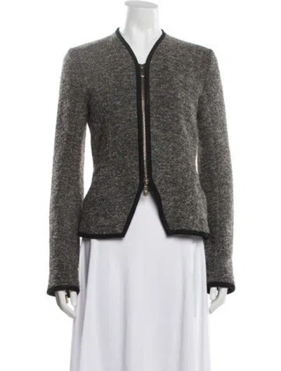 Pre-owned Faith Connexion Tweed Pattern Jacket In Multicolor