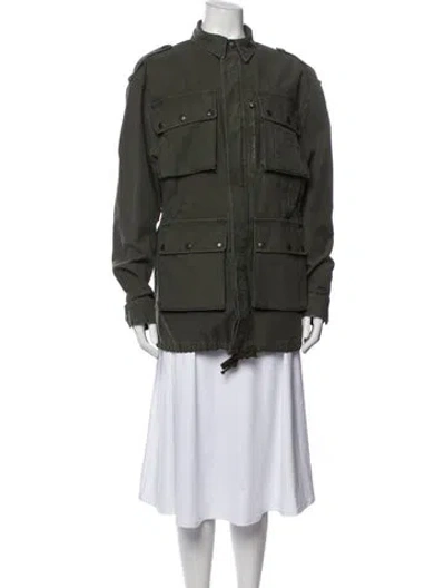 Pre-owned Faith Connexion Utility Jacket In Green