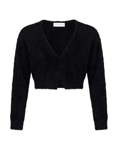 Faith Connexion Woman Cardigan Black Size Xxs Polyamide