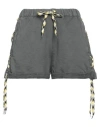 Faith Connexion Woman Shorts & Bermuda Shorts Grey Size S Cotton In Grey