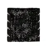 FAITH CONNEXION X KAPPA SEQUIN SIDE LOGO MINI SKIRT - BLACK